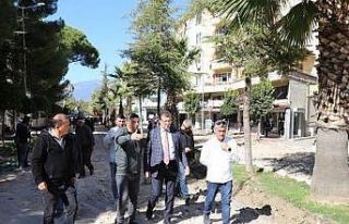 Yılmaz Akpınar Bulvarı yenileniyor