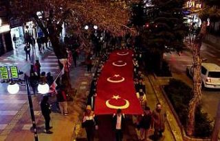 Yozgat’ta ‘fener alayı’ yürüyüşü