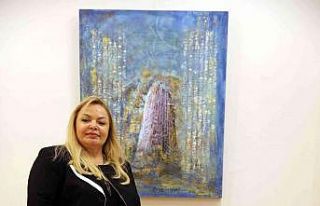 “Zaman Sızlar” temalı resim sergisine yoğun...