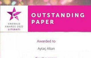 ZBEÜ Öğretim Üyesine “Outstanding Paper” ödülü