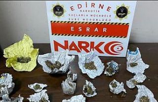 Zehir tacirlerine yönelik operasyonda 1 kişi gözaltına...