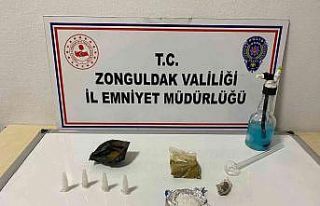 Zonguldak’ta uyuşturucu operasyonunda 1 tutuklama