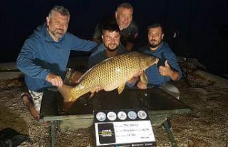 16 kiloluk sazan birincilik getirdi