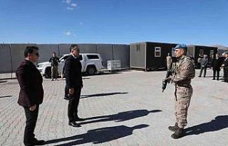 2050 rakımlı üs bölgesinde asayiş toplantısı