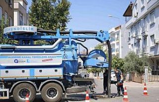 5 merkez ilçede 10 ay sürecek kanalizasyon temizliği...