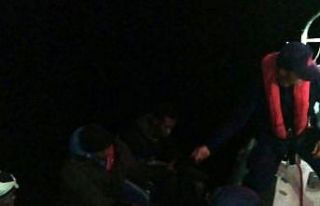 7 göçmen Sahil Güvenlik ekipleri tarafından kurtarıldı