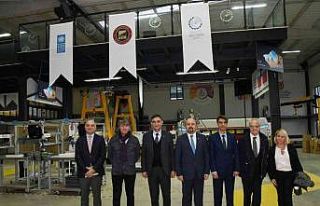 AB Türkiye Delegasyonu heyetinden Model Fabrika’ya...