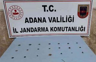 Adana’da tarihi eser operasyonu