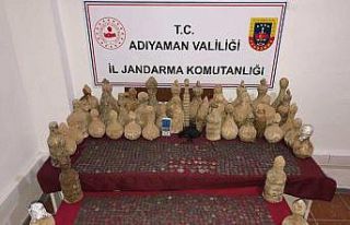 Adıyaman’da ki operasyonda Roma Dönemine ait bin...