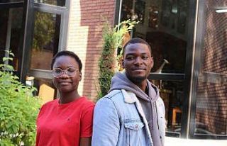 Afrikalı öğrencilerin küresel ısınmaya karşı...