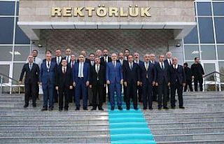 AİÇÜ Rektörü Prof. Dr. Karabulut, YÖK Başkanı...