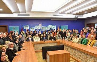 AK kadınlar; "kadına yönelik şiddetle mücadele...