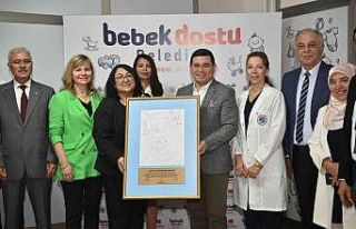 Akdeniz ve Antalya’nın ilk bebek dostu belediyesi...
