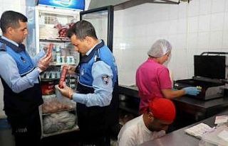 Akdeniz zabıtasından okul kantinlerine denetim