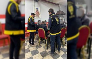 Aksaray’da kumar oynatan 3 kahvehane kapatıldı