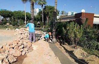 Alanya’da yaklaşan kış öncesi altyapı çalışmaları...