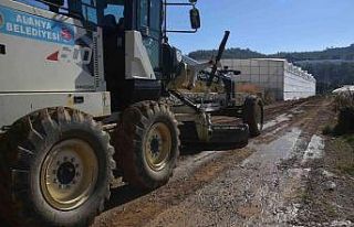 Alanya’nın doğu mahallelerinde çalışmalar sürüyor