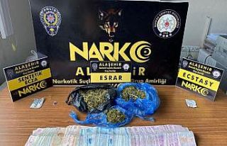 Alaşehir’de uyuşturucu operasyonu