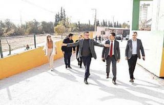 Alaşehir’in çevreci tesiste çalışmalar sürüyor