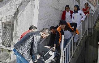 Altı yıl sonra denizi görmenin mutluluğunu yaşadı