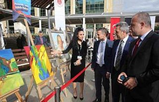 Antalya’da adalet çalışanlarından resim sergisi