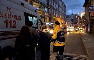 Araçtan kaçmak istedi yaralandı