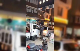 Asker uğurlamasında peş peşe ateşlediler