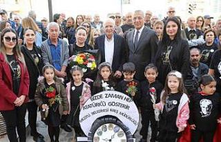 Atatürk, ölümünün 84. yılında Mezitli’de...