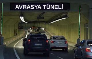 Avrasya Tüneli rekor tazeledi
