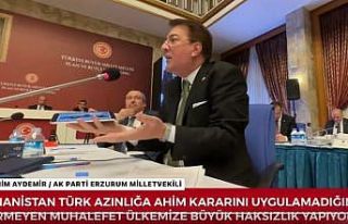 Aydemir Adalet Bakanlığı bütçesini değerlendirdi