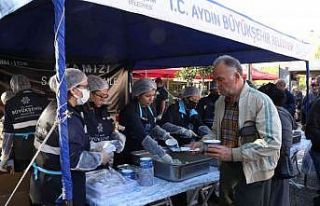 Aydın Büyükşehir Atatürk için hayır gerçekleştirdi