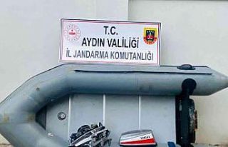 Aydın’da 5 düzensiz göçmen ve 1 organizatör...