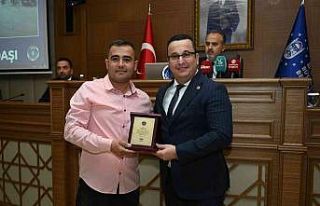 Ayın vatandaşları ödüllendirildi