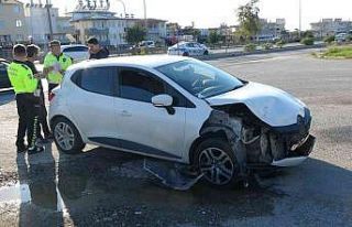 Aynı noktada 2 saat arayla iki trafik kazası güvenlik...