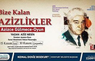 Aziz Nesin’in eserleri Esenyurt’ta sahnelenecek