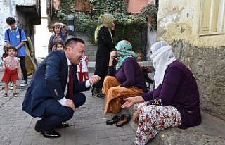 Bağlar Belediye Başkanı Beyoğlu, vatandaş buluşmaların...