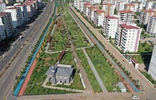 Bağlar Belediyesi ilçeye 43 ayda 11 park kazandırdı