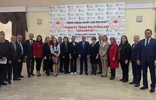 Bakan Vahit Kirişci: “11.9 milyon ton tahıl, tahıl...