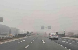 Bandırma’da sis etkili oldu