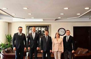 Barolar Birliği Başkanı Sağkan, Başsavcı Yeldan...