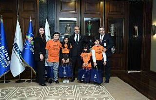 Başkan Aktaş’ın özel konukları