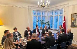 Başkan Aktürk Danimarka’da