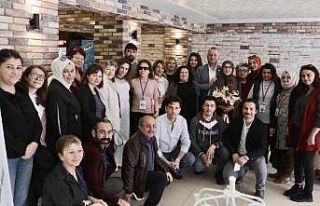 Başkan Ayhan özel eğitim öğretmenleriyle buluştu