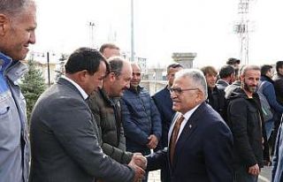 Başkan Büyükkılıç, Sarız’da Muhtarlarla Buluştu