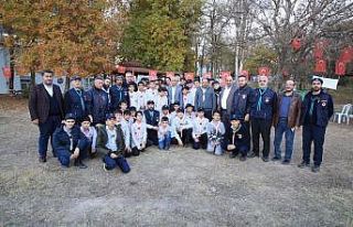 Başkan Güder’den izcilere sürpriz ziyaret