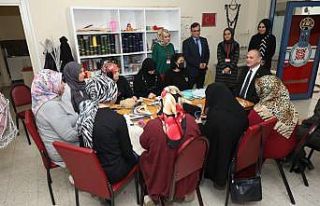 Başkan Özlü çalışmaları beğendi