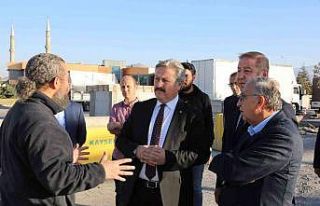 Başkan Palancıoğlu, Germir’deki öğrenci yurdu...