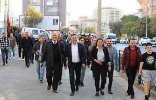 Başkan Sandal: "Bayraklı’yı sokaktan yönetiyoruz"