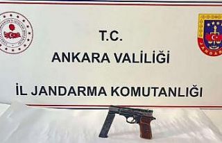 Başkent’te silah ve fişekler ele geçirildi