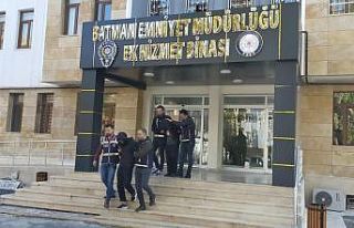 Batman’da 2 hırsızlık şüphelisi tutuklandı